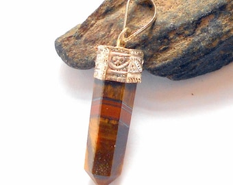Tigers Eye Point-hänge earthegy #1452
