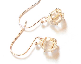 Herkimer Diamond Sterling Silver Earrings earthegy #2352