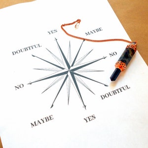 Navigation Pendulum Chart - Digital Download PDF Format earthegy