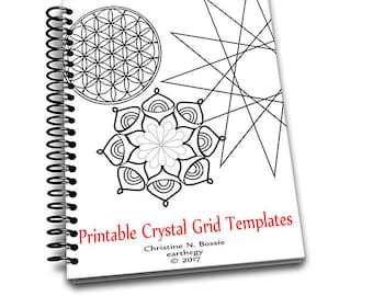 Printable Crystal Grid Templates Ebook PDF Format earthegy