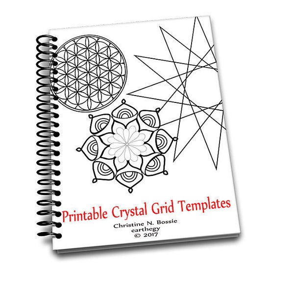 Printable Crystal Grid Templates Ebook PDF Format earthegy