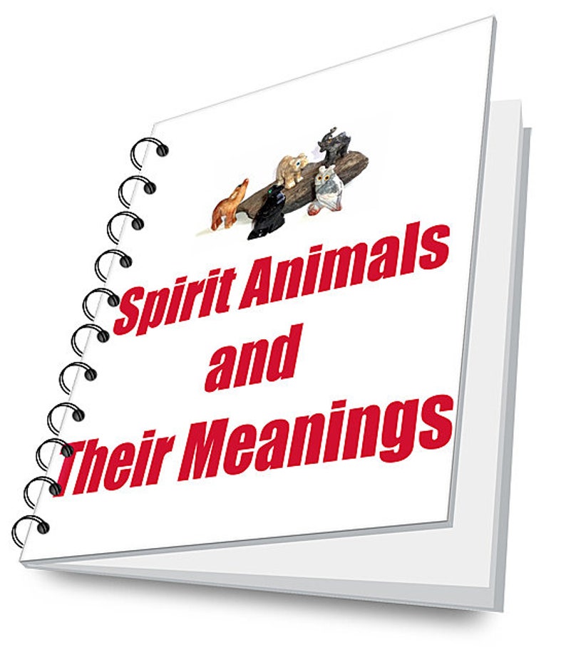 Spirit Animals and Their Meanings Ebook PDF Format earthegy | Etsy