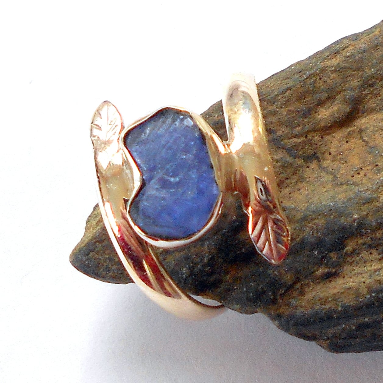 天然タンザナイト スターリングシルバー リング サイズ 7 earthegy