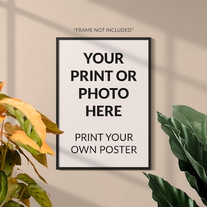 Ihr Foto-Bild-Design zum Drucken großer individueller Poster-Kunst personalisiertes Geschenk A0 A1 A2 A3 A4 A5