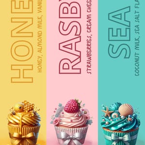 CUPCAKE TRICOLOUR