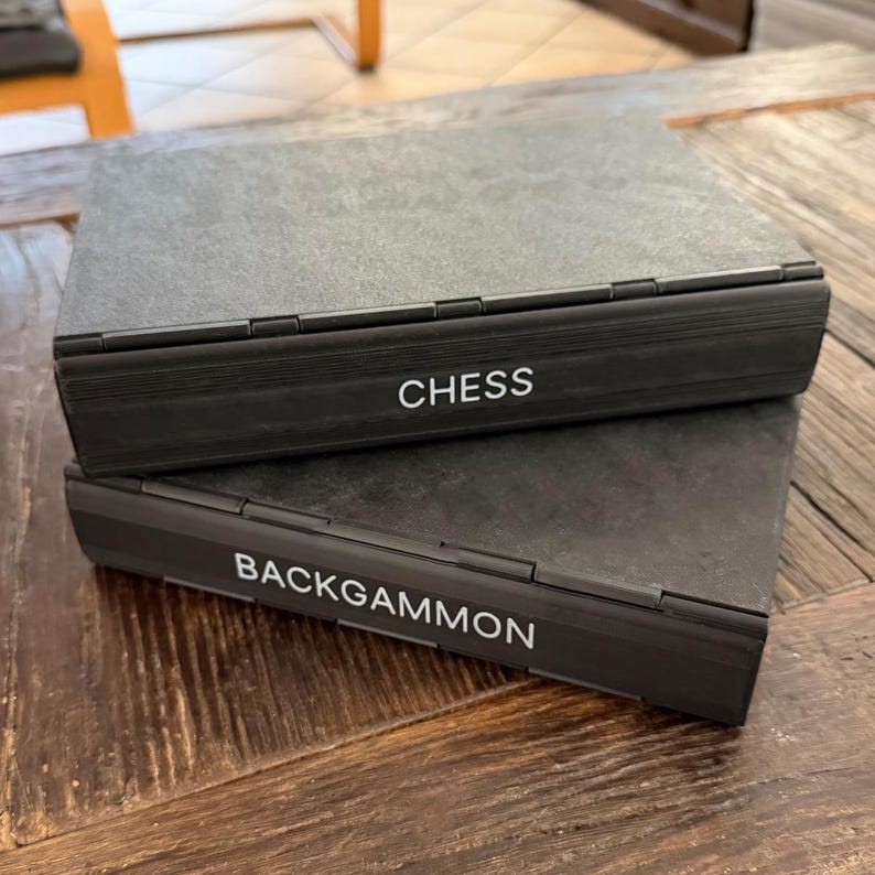 PlayBook - Ajedrez de viaje camuflado en un libro | Magnético y compacto | PlayBook'd imagen 11