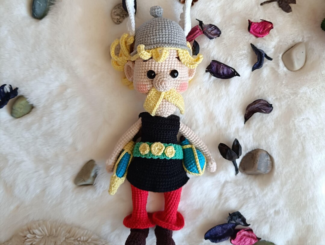 Handmade Viking Amigurumi Doll – 23 Cm – Soft Crochet Toy - Etsy