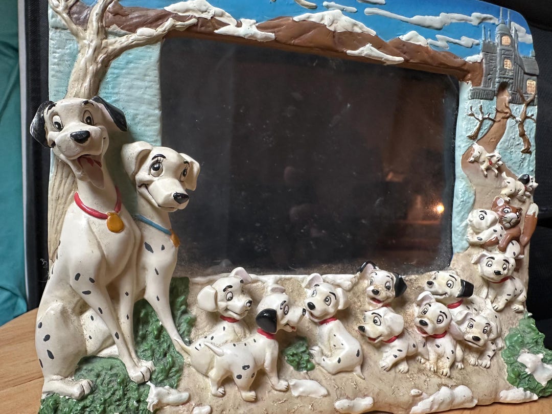 Disney 101 Dalmatians 3D Resin Collector Photo Frame - Etsy