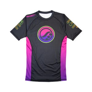 Shoyoroll Batch #143 Malibu Jiu Jitsu Training Fitted Rashguard SS and Shorts