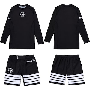 Shoyoroll Batch #109 Ataque Jiu Jitsu Training Fitted Rashguard LS and Shorts