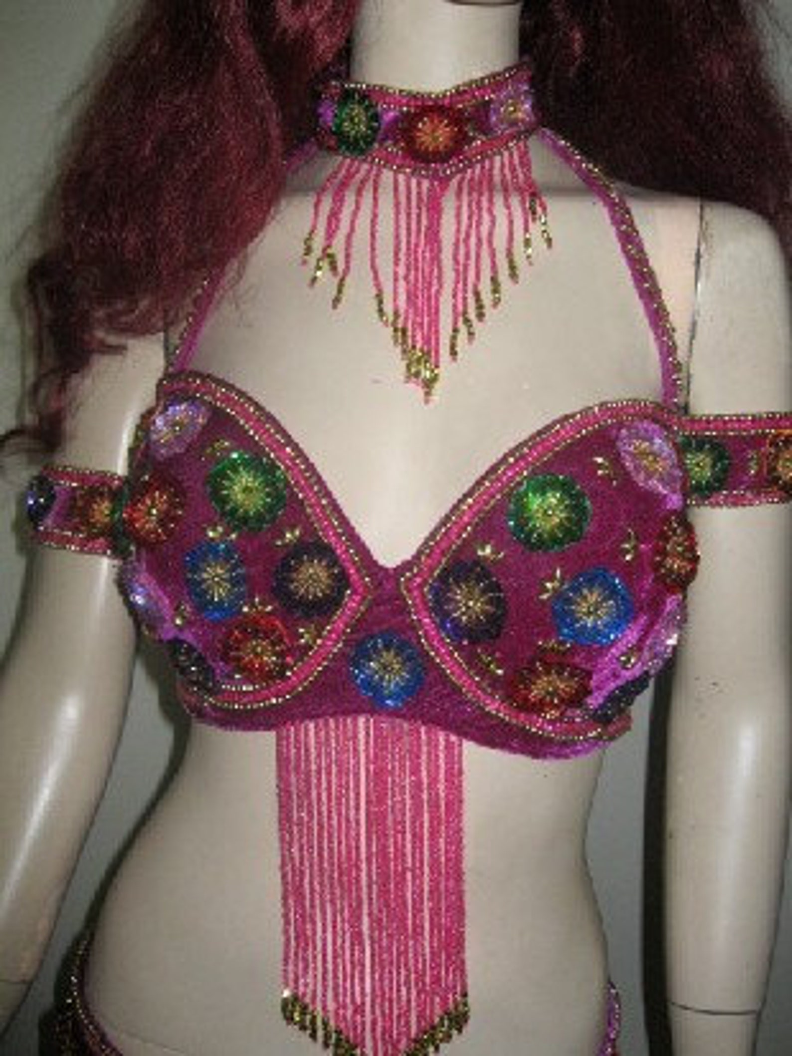 PLUS Size Double D 47 Inches Hips Cupstribal FUCHSIA Lush Etsy