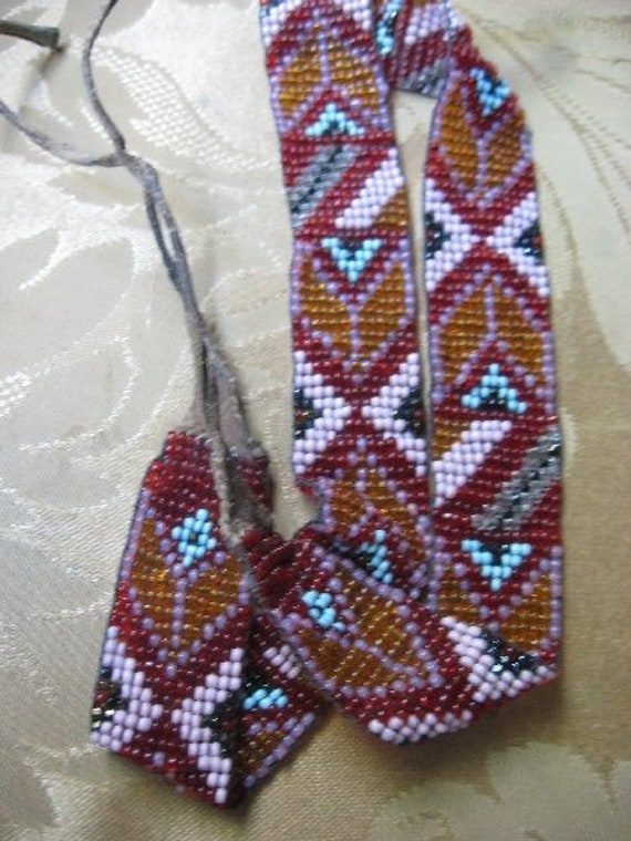 Museum Piece Native American Hand BEADED Authentic