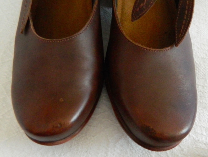 NAOT~Genuine~LEATHER~Earthy CLOGS~Super Comfy~38~8