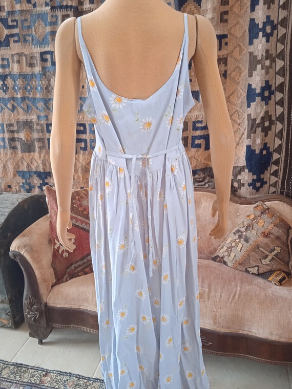 90's Nwt SACRED Thread COTTAGECORE Periwinkle DAI… - image 6