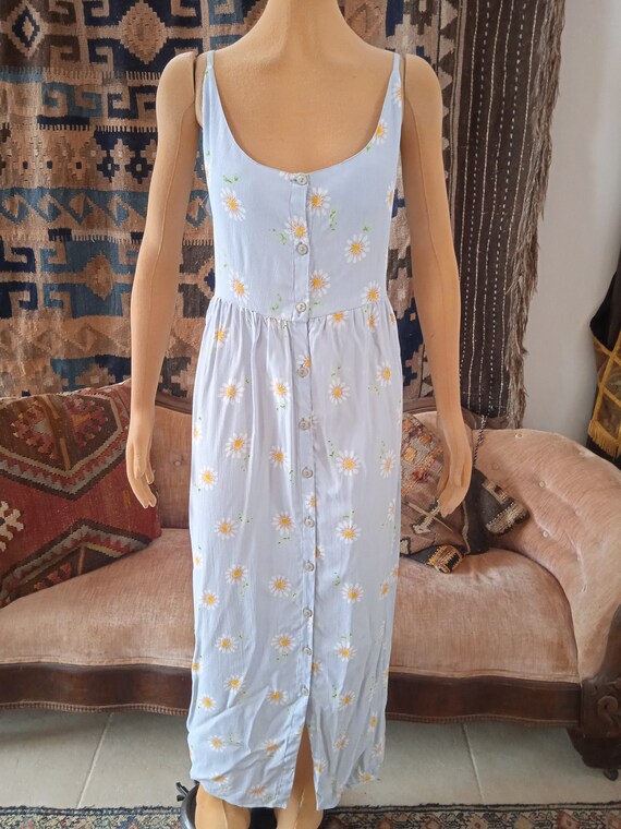 90's Nwt SACRED Thread COTTAGECORE Periwinkle DAI… - image 4