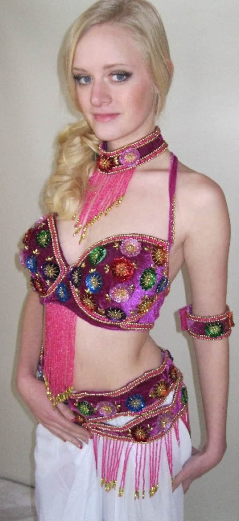 PLUS Size Double D 47 Inches Hips Cupstribal FUCHSIA Lush Etsy