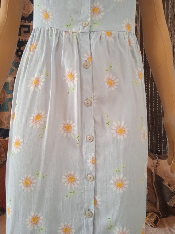 90's Nwt SACRED Thread COTTAGECORE Periwinkle DAI… - image 5