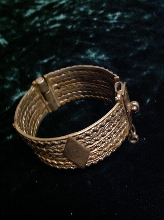 Vintage~AUTHENTIC~Filligree~Nomadic~BRACELET~Centr