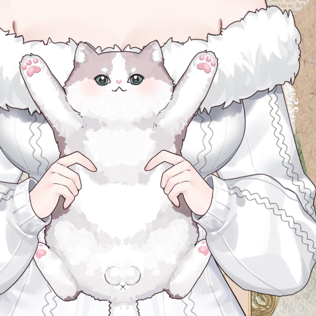 Ragdoll Cat Outfit | Live2d Outfit Asset | 3 Toggles - Etsy