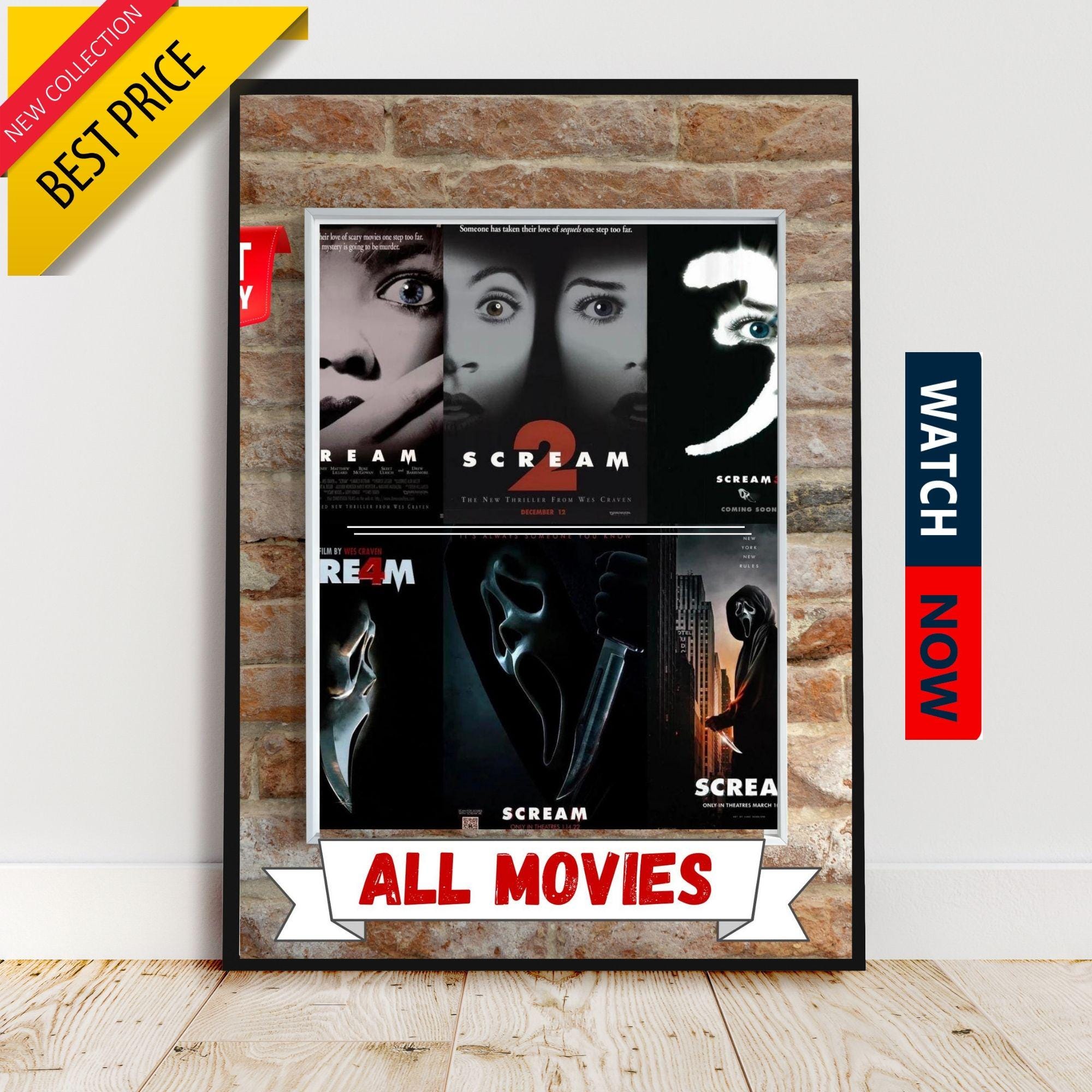 Scream Ultimate Collection All Movies HD Horror Thrills