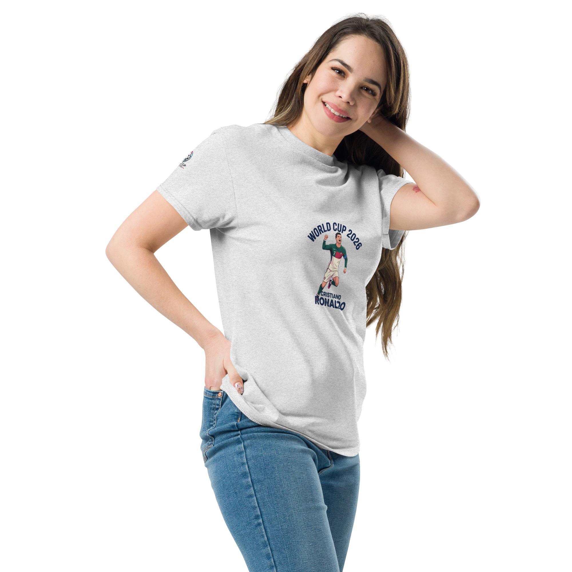 クリスティアーノ・ロナウド | ワールドカップTシャツ | CR7ファンT 
