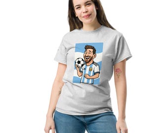 Maillot Messi | -shirt de la Coupe du monde | T-shirt de fan de football