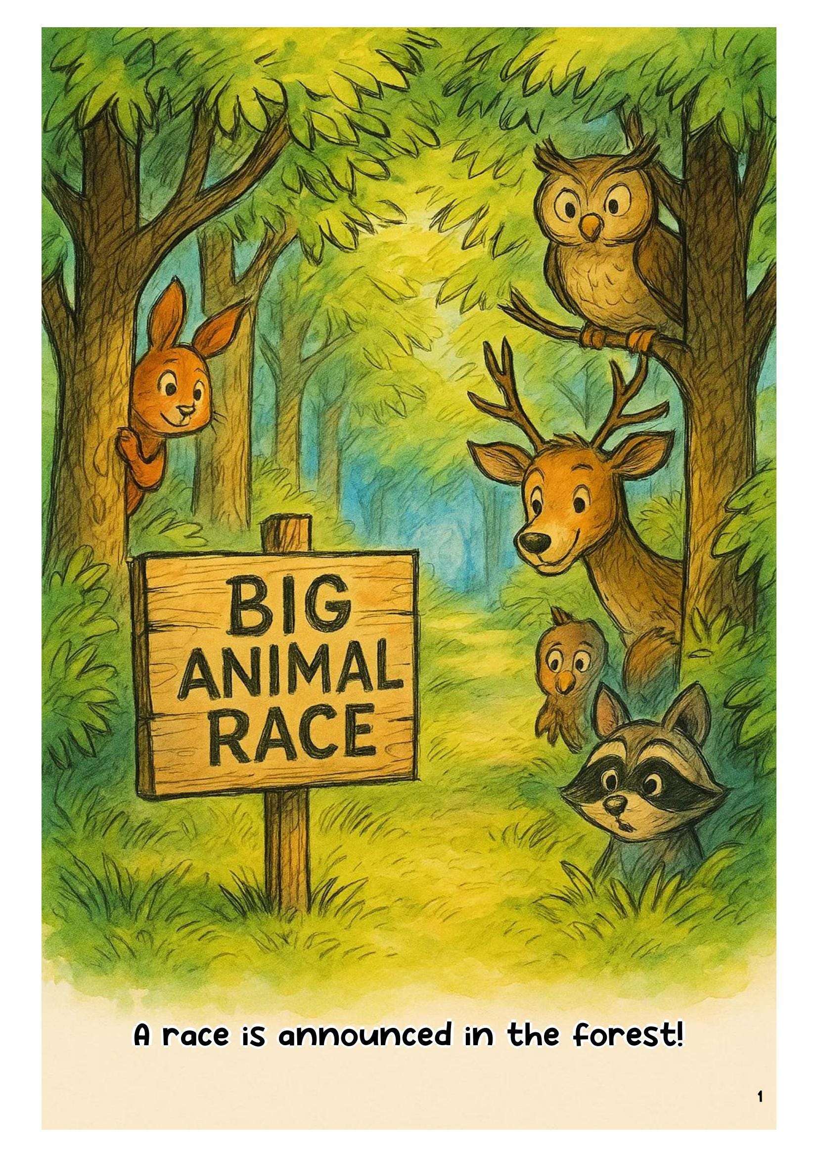 The Tortoise and the Hare - Kids Storybook With Character Art | Instant ...