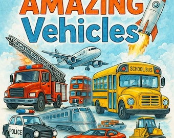 Enciclopedia de vehículos para niños: curiosidades y arte (descarga en PDF)