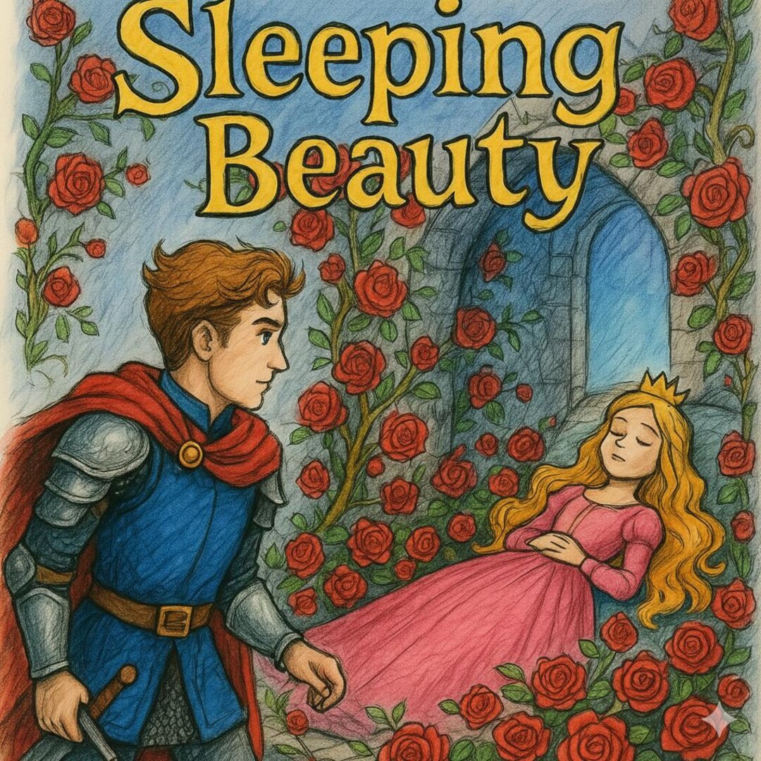 Sleeping Beauty Storybook: Kids Digital Fairy Tale With Character Art ...