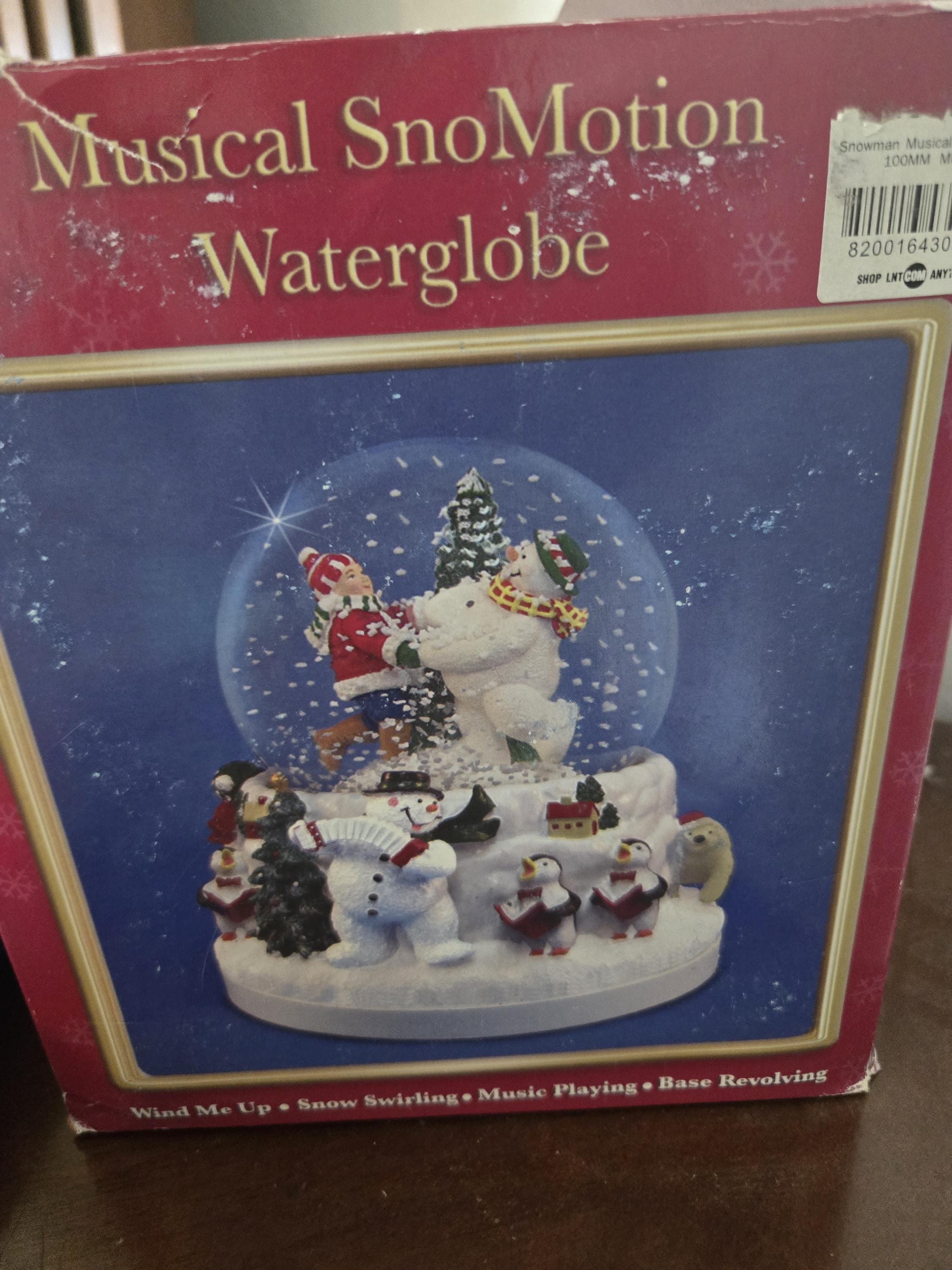 Boule à Neige Musicale Bonhomme De Neige Abbott - Cuisinerie & Cie