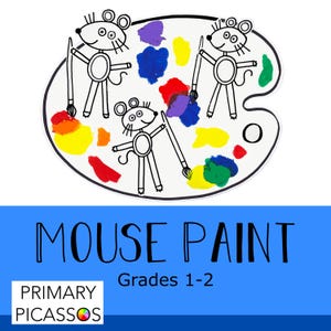 Fun & Easy Art Lesson for Kids | Elementary Art Project | Homeschool Art Lesson | Art Lesson Plan | Color Mixing Lesson| Homeschool Resource