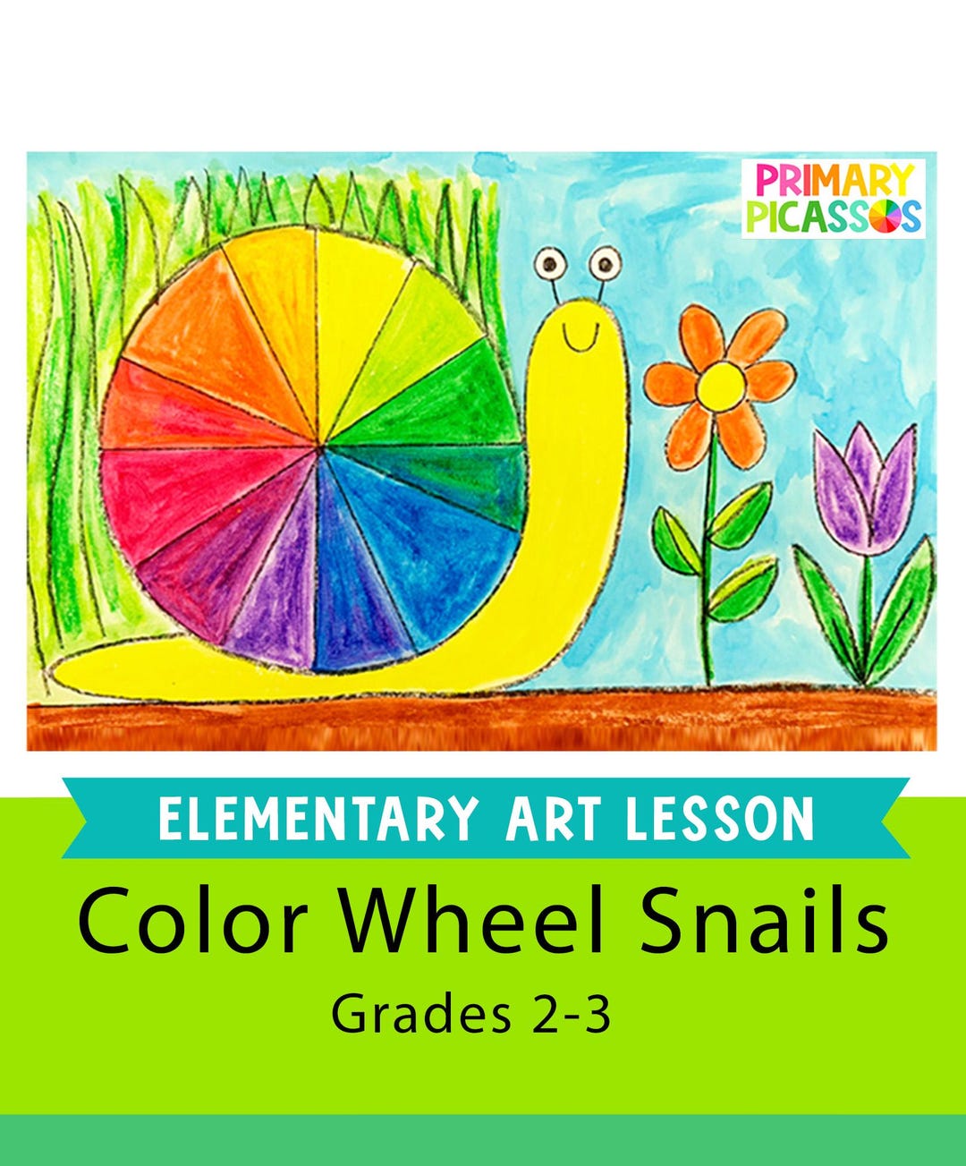 Elementary Art Project for Kids | Color Theory Art Lesson for Kids ...