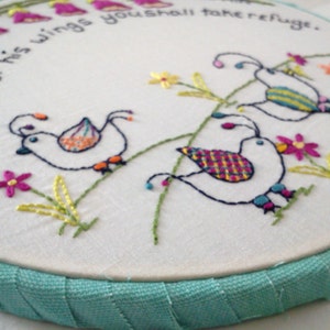 Whimsical Bird PDF Embroidery Pattern image 4