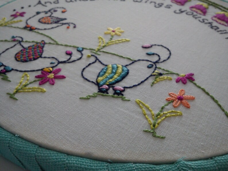 Whimsical Bird PDF Embroidery Pattern image 3