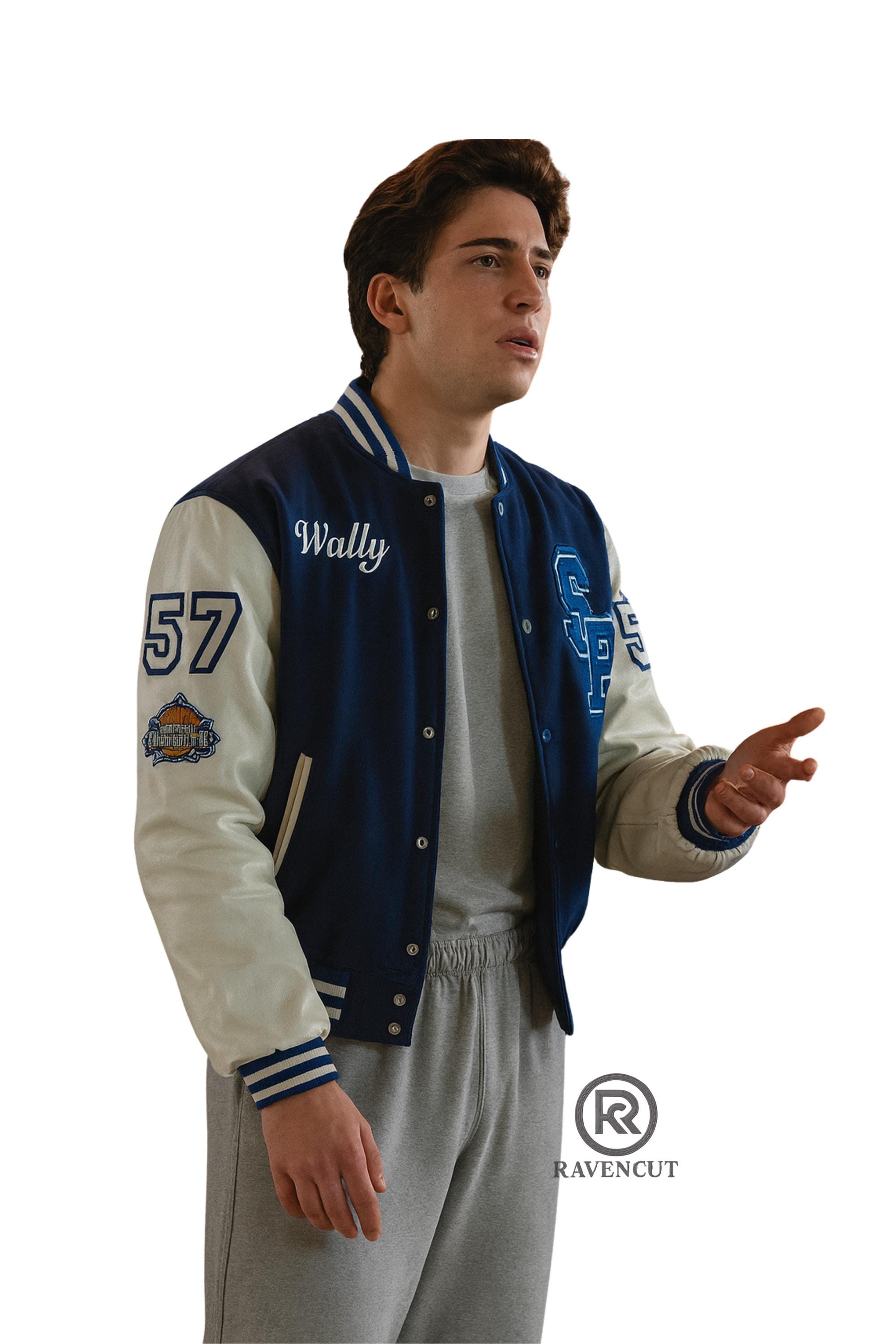 Wally Clark School Spirits Varsity Jacket: Embroidered Letterman