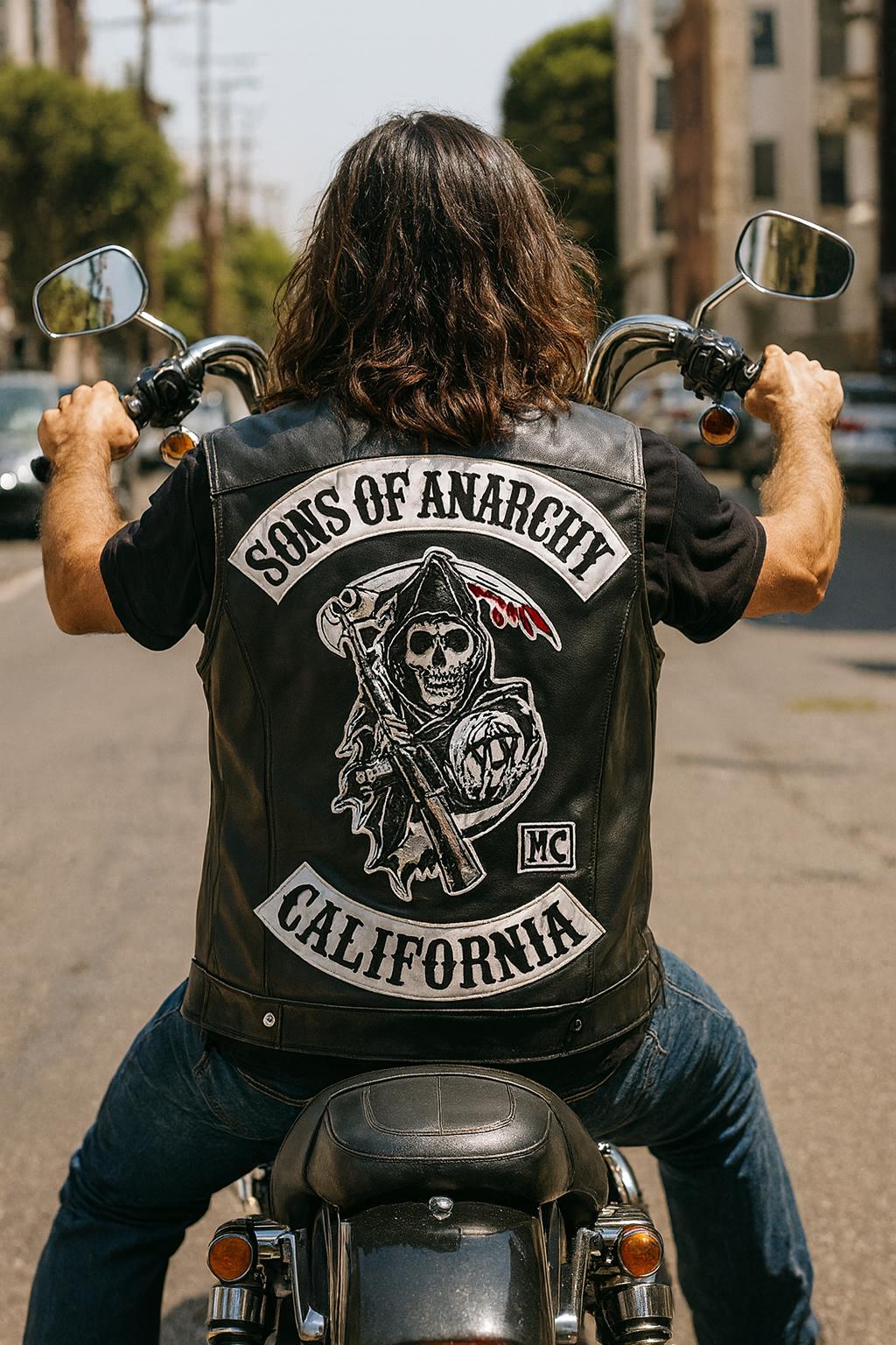 Sons of anarchy vest - Etsy 日本