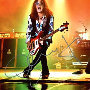 Autógrafo de Glenn Hughes (Deep Purple/Black Sabbath)