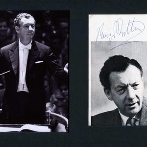 Benjamin Britten Autograph