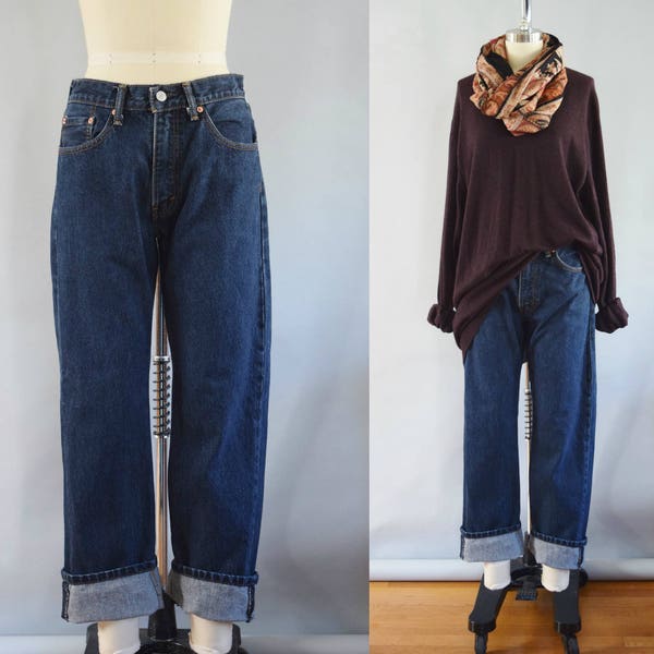 Vintage Levi's 505s | 1990s | Blue Jeans | Cotton, Denim | 33" Waist