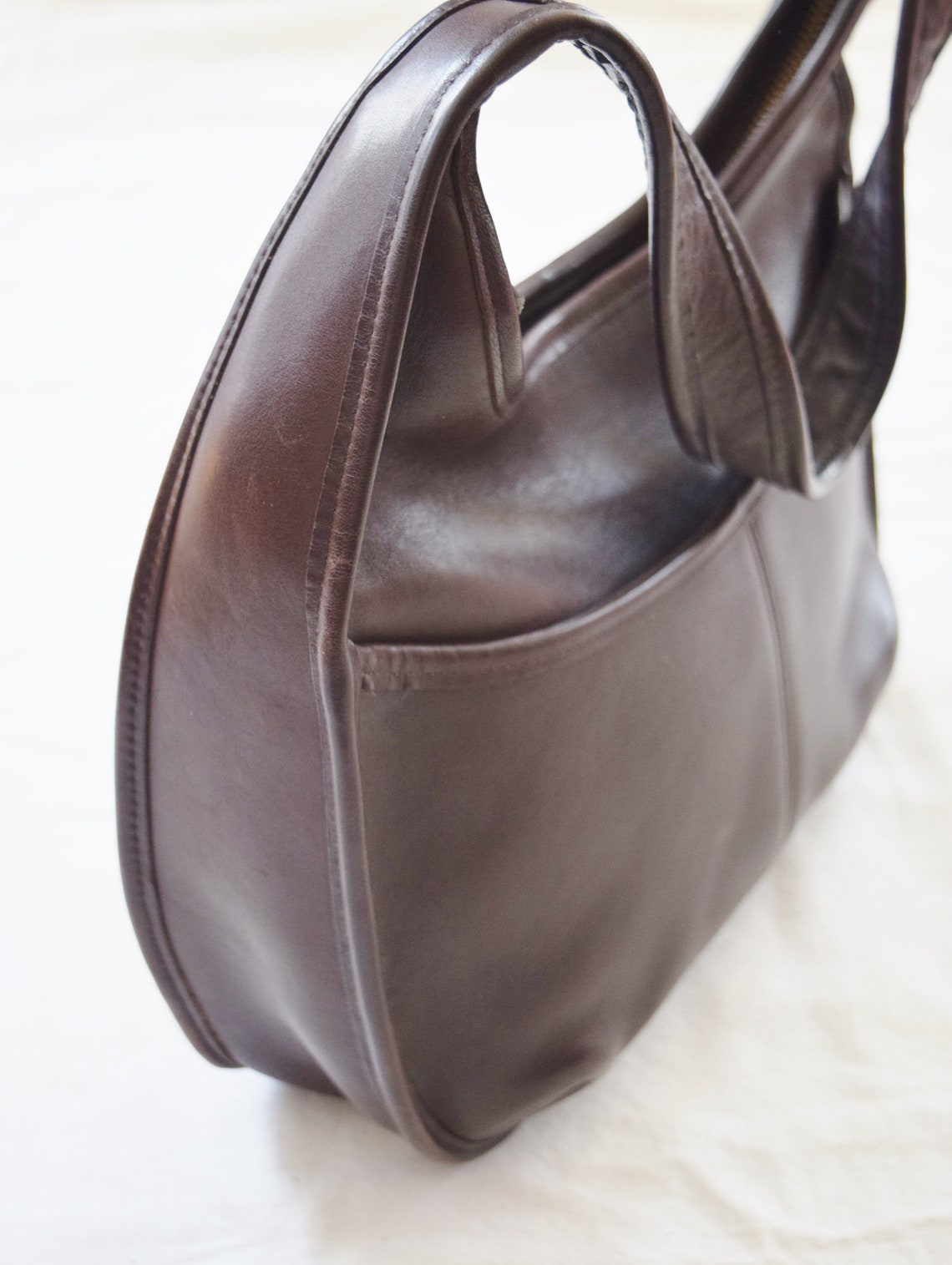 Vintage Coach Ergo Hobo Bag in Dark Brown 9033 Coach Etsy