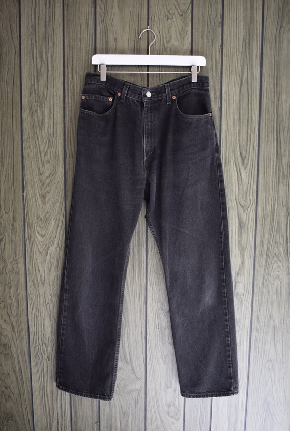 Vintage Levi's 505s - Black | 34" waist - image 1