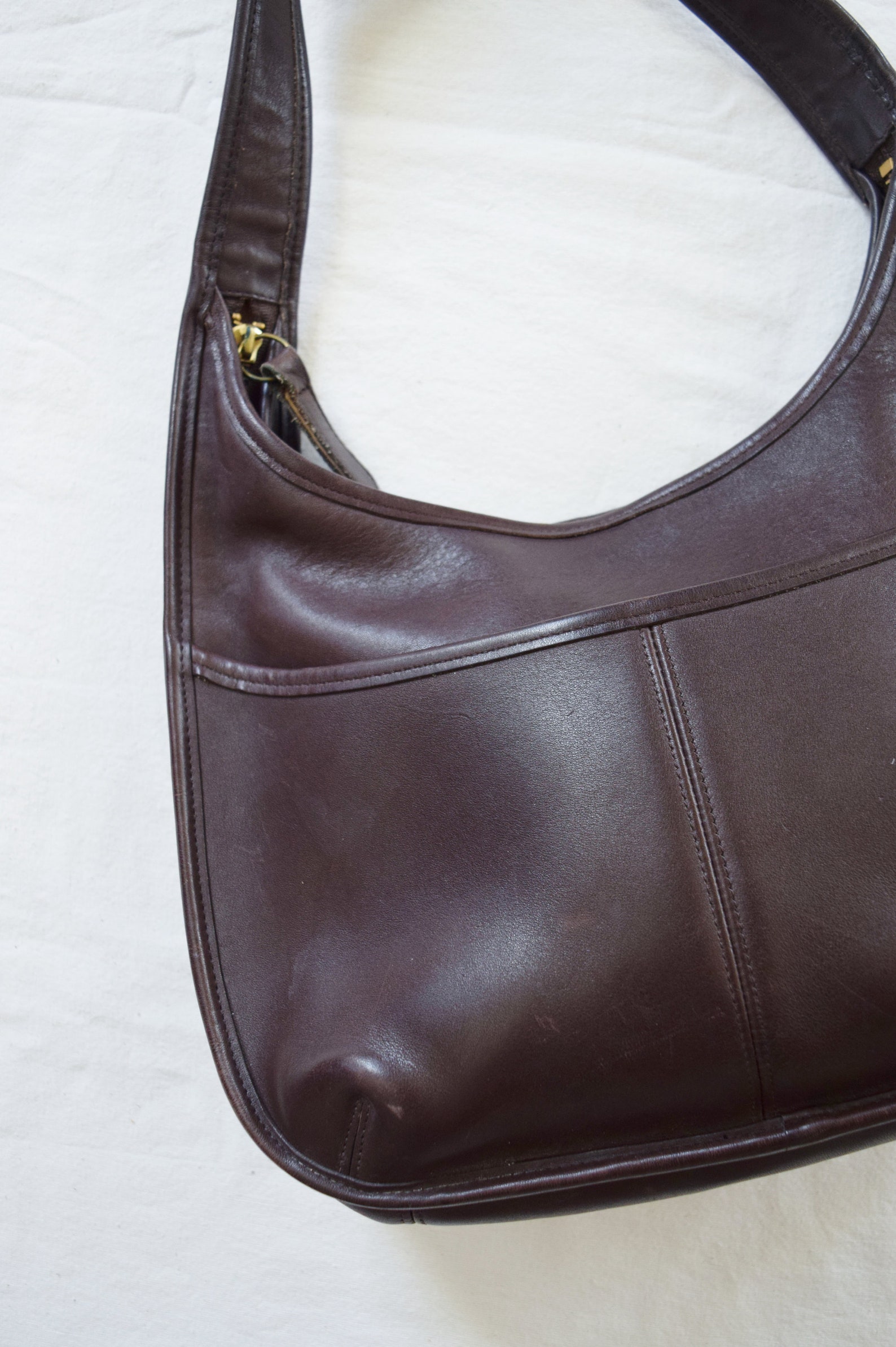 Vintage Coach Ergo Hobo Bag in Dark Brown 9033 Coach Etsy