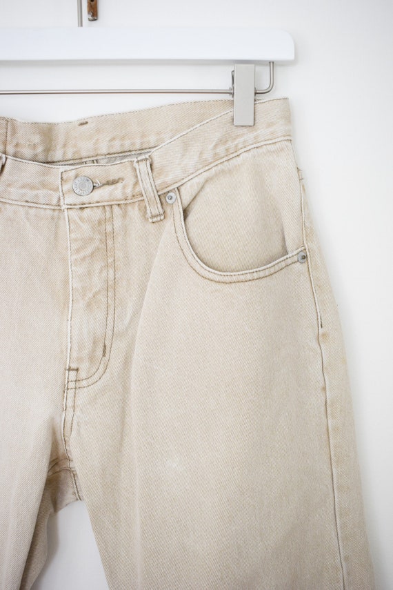 Vintage Khaki Color Jeans | 29" waist - image 4
