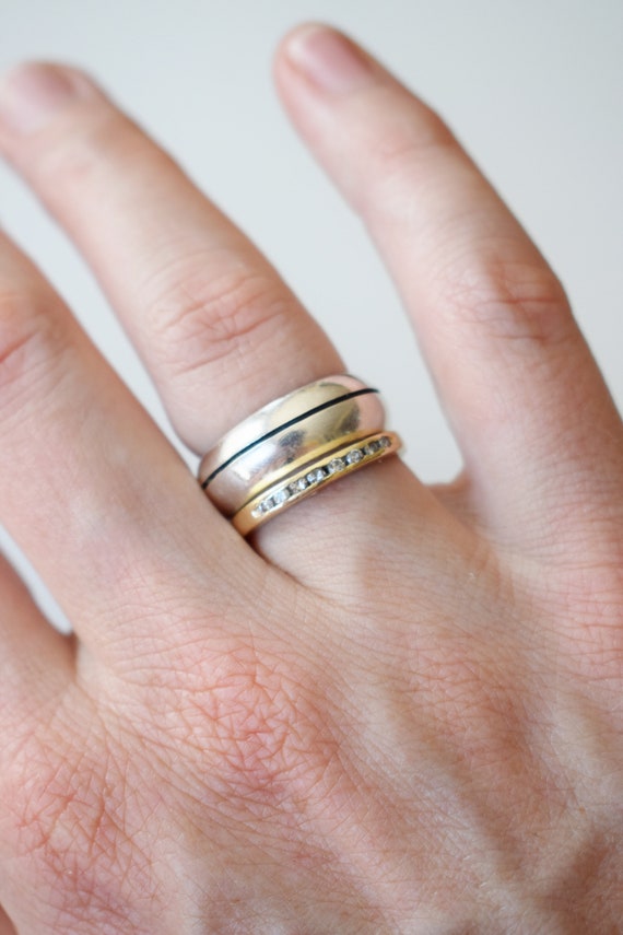 vintage minimalist ring Gem