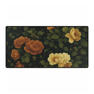 Floral Desk Mat
