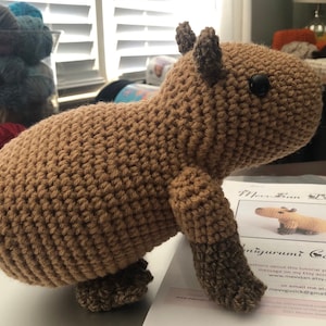 Handmade crochet Capybara plush