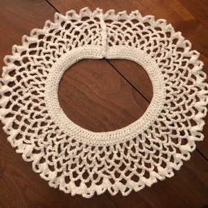 Handmade Crochet RBG inspired Dissent Collar