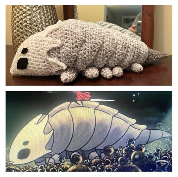 Peluche Bell Beast De Anime – Suave Y Relleno, Figura De Hollow Silksong, Cojín Decorativo De 28 Cm Para Sofá, Coleccionable Y Regalo