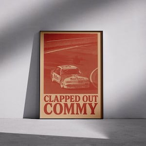 Holden Commodore, VK Commodore, Holden, Commodore, vintage Holden, Clapped Out Commy, Aussie Car Poster, Holden Commodore Poster