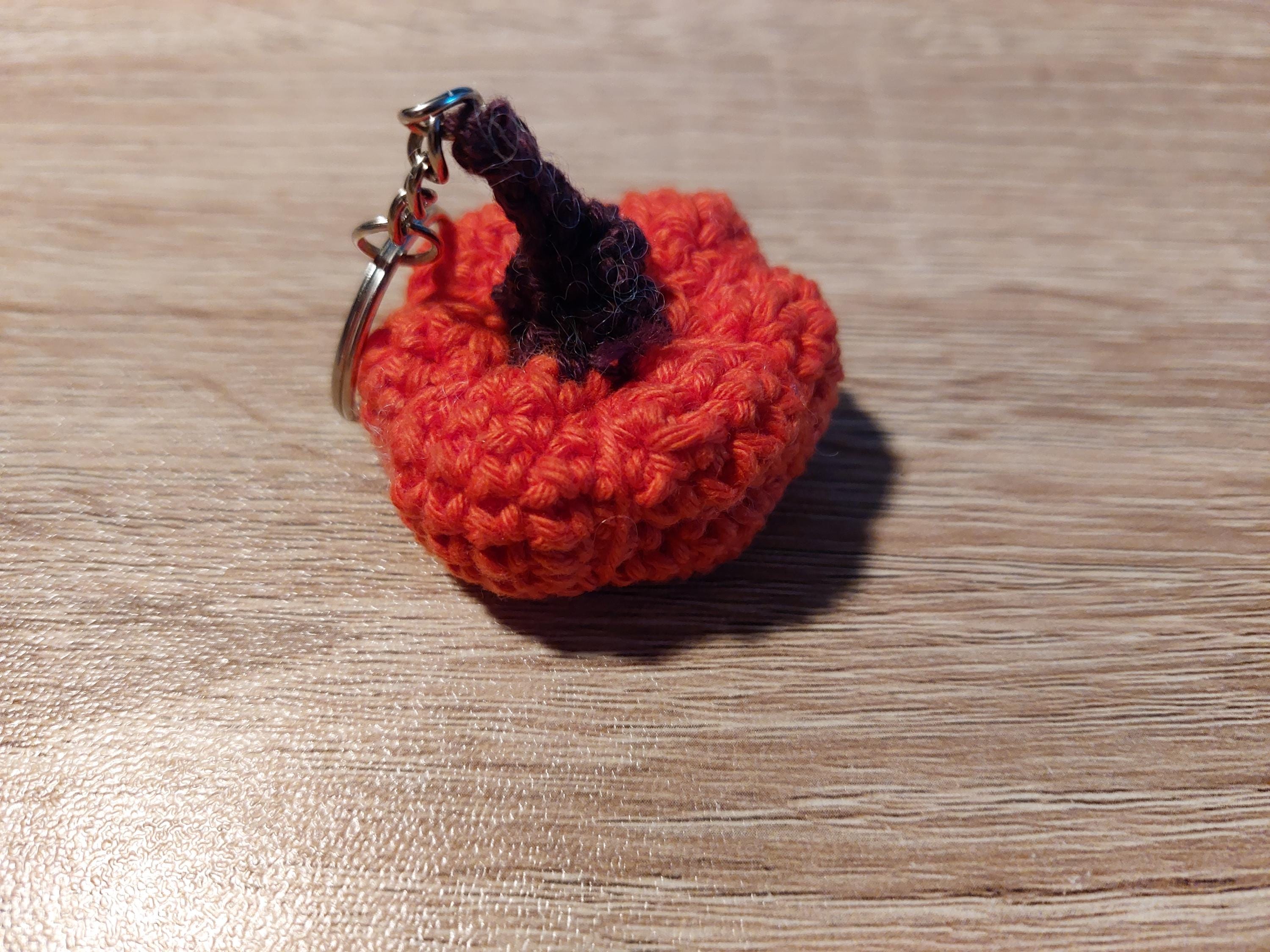 Porte-clés Citrouille Halloween - En Métal, Avec Pendentif Citrouille, Déco Et Cadeau Enfant